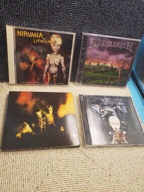 Four 90s alternative rock and metal albums Excellent Pre-Owned Condition (C36)**